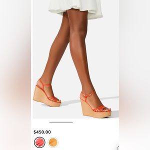 NWT Stuart Weitzman Wedge Sandals